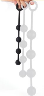 boules anales en silicone quarty s 30 x 3cm