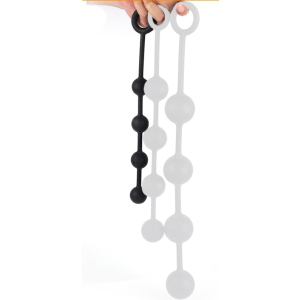 boules anales en silicone quarty s 30 x 3cm