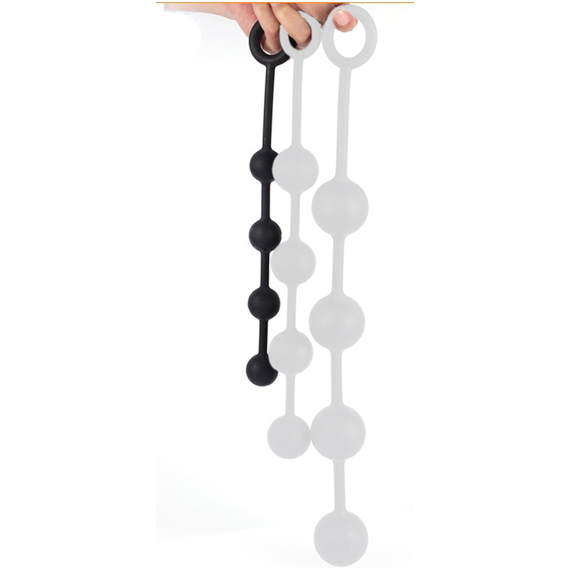 boules anales en silicone quarty s 30 x 3cm
