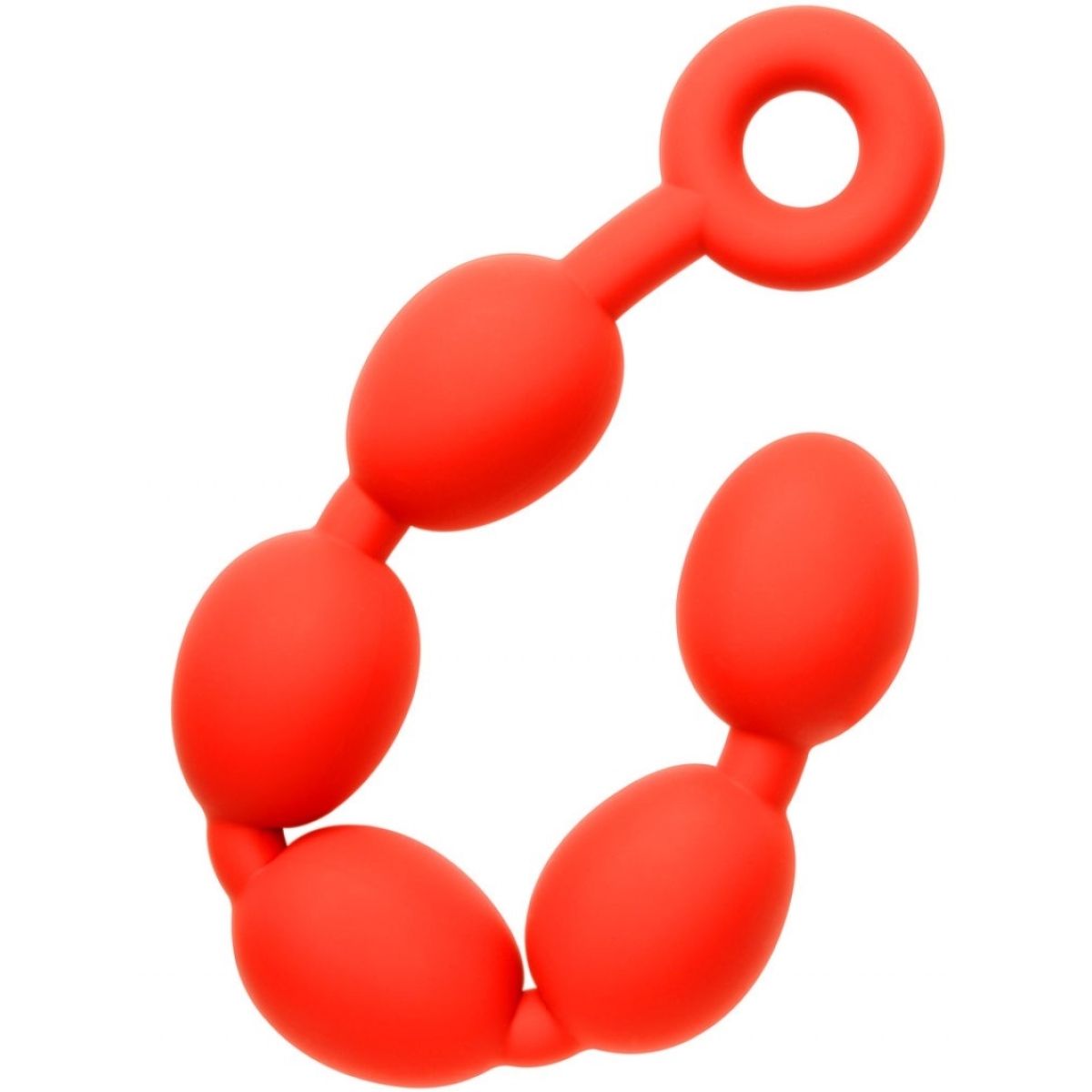 boules anales en silicone stretch eggs l 47 x 6 cm rouges