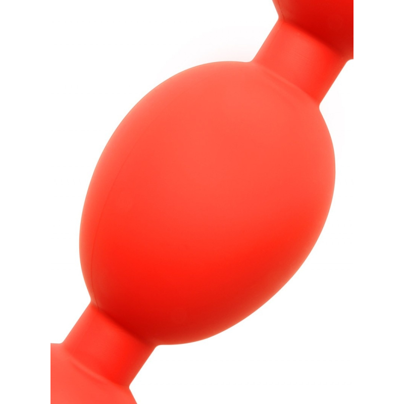 boules anales en silicone stretch eggs l 47 x 6 cm rouges 5