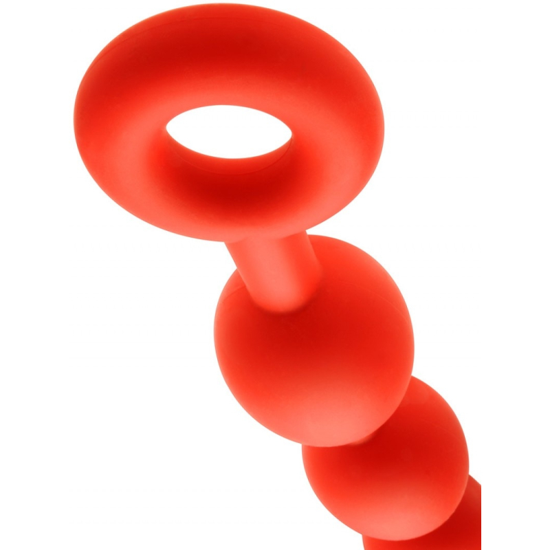 boules anales en silicone stretch eggs l 47 x 6 cm rouges 9