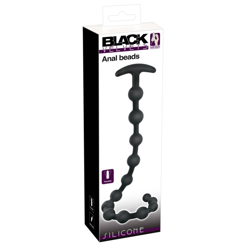 boules anales long beads silic 48 x 3cm 1