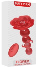 boules anales rotatives vibrantes rosebird 15 x 35cm 1