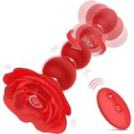 boules anales rotatives vibrantes rosebird 15 x 35cm