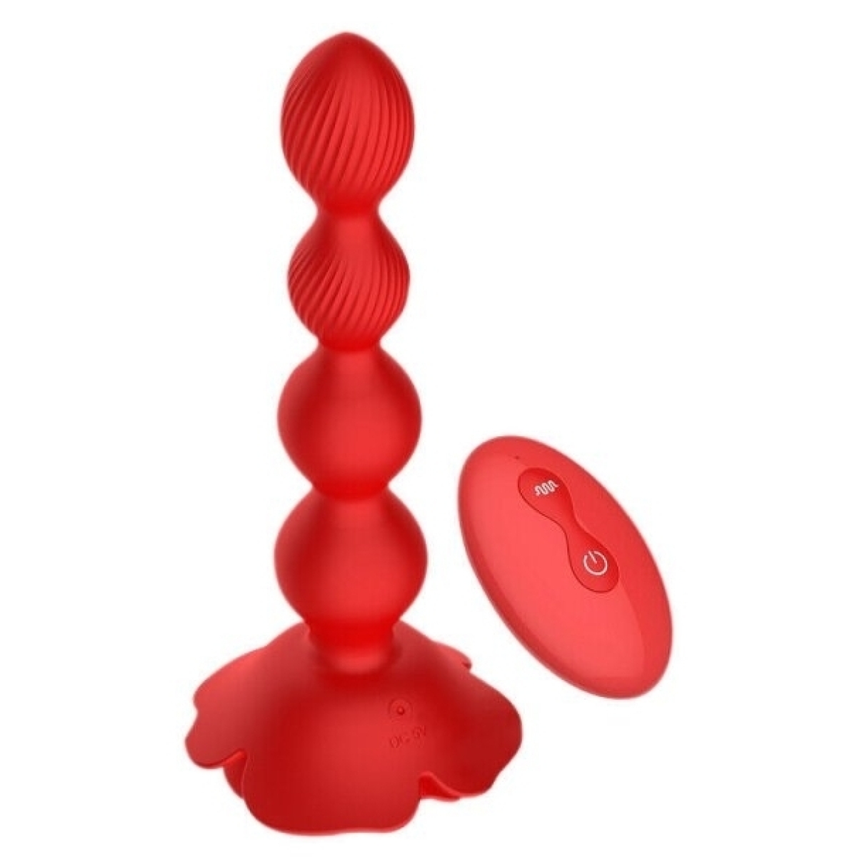 boules anales rotatives vibrantes rosebird 15 x 35cm 2