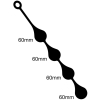 boules anales silicone drops xl 55 x 6 cm 2