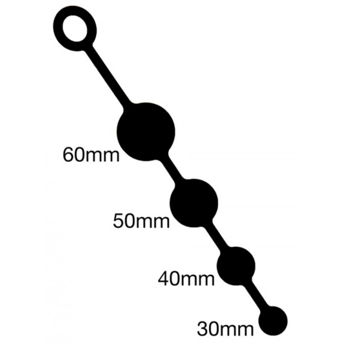 boules anales silicone quat 35 x 6 cm 2