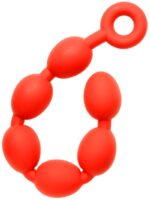 boules anales stretch eggs m 45 x 5 cm rouges