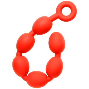 boules anales stretch eggs m 45 x 5 cm rouges