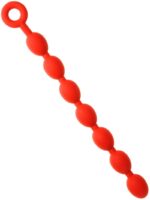 boules anales stretch eggs s 43 x 4 cm rouges 1