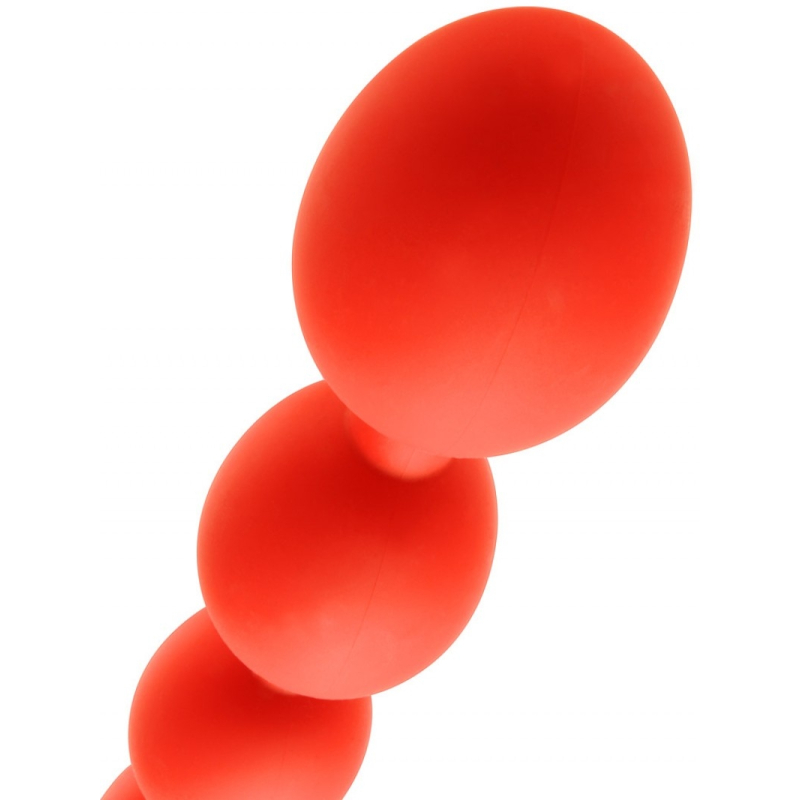 boules anales stretch eggs s 43 x 4 cm rouges 6