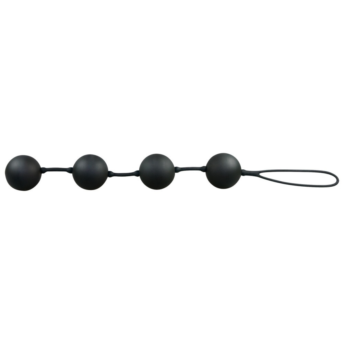 boules anales velvet 23 x 35cm noires 2