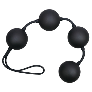 boules anales velvet 23 x 35cm noires
