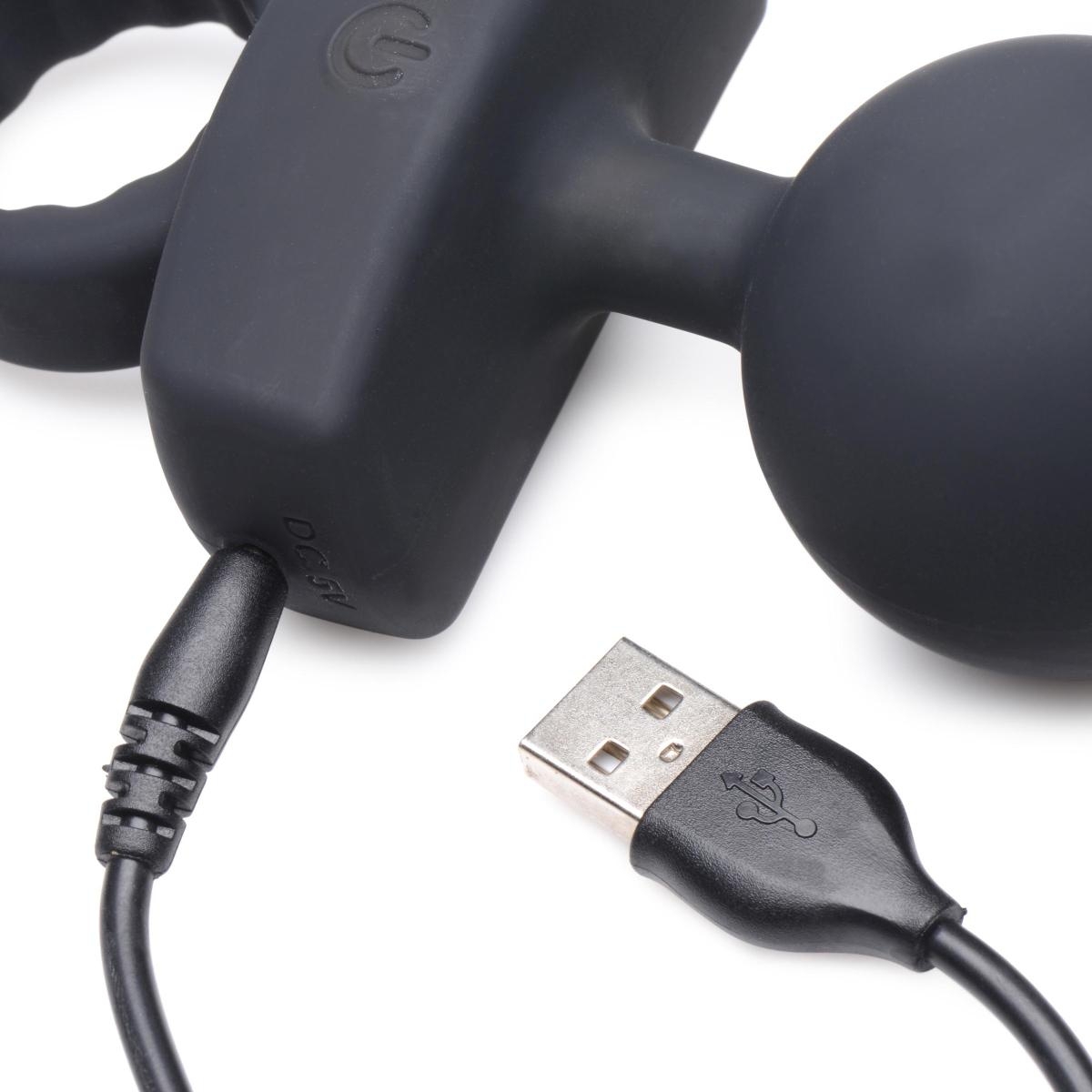 boules anales vibrantes 21x dark rattler 40 x 45cm 5