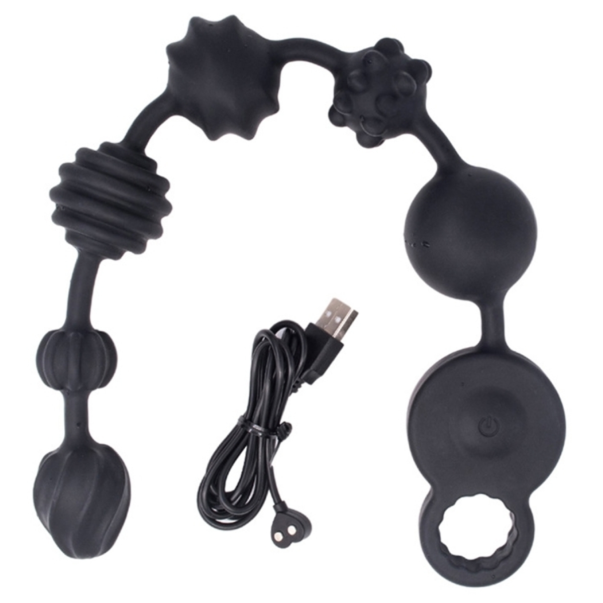 boules anales vibrantes beads vibes m 36 x 45cm 2