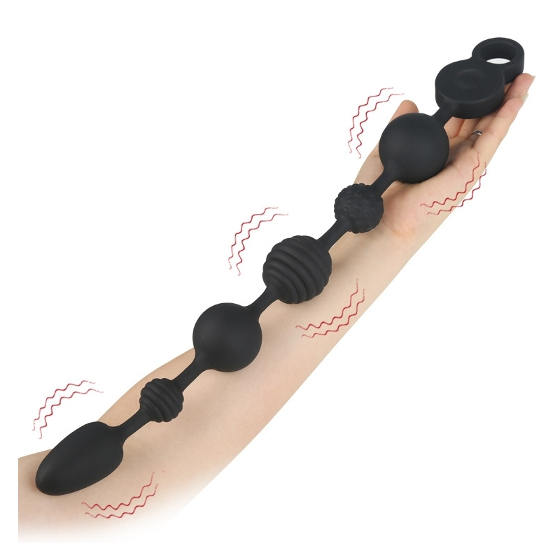 boules anales vibrantes beads vibes m 36 x 45cm 3