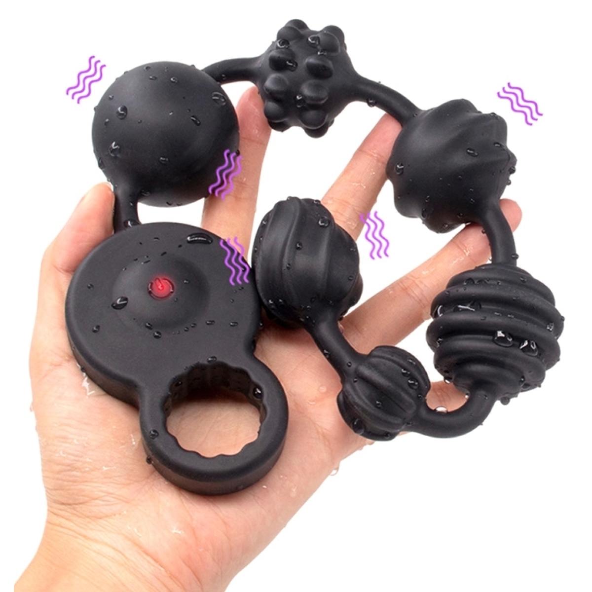 boules anales vibrantes beads vibes m 36 x 45cm 6