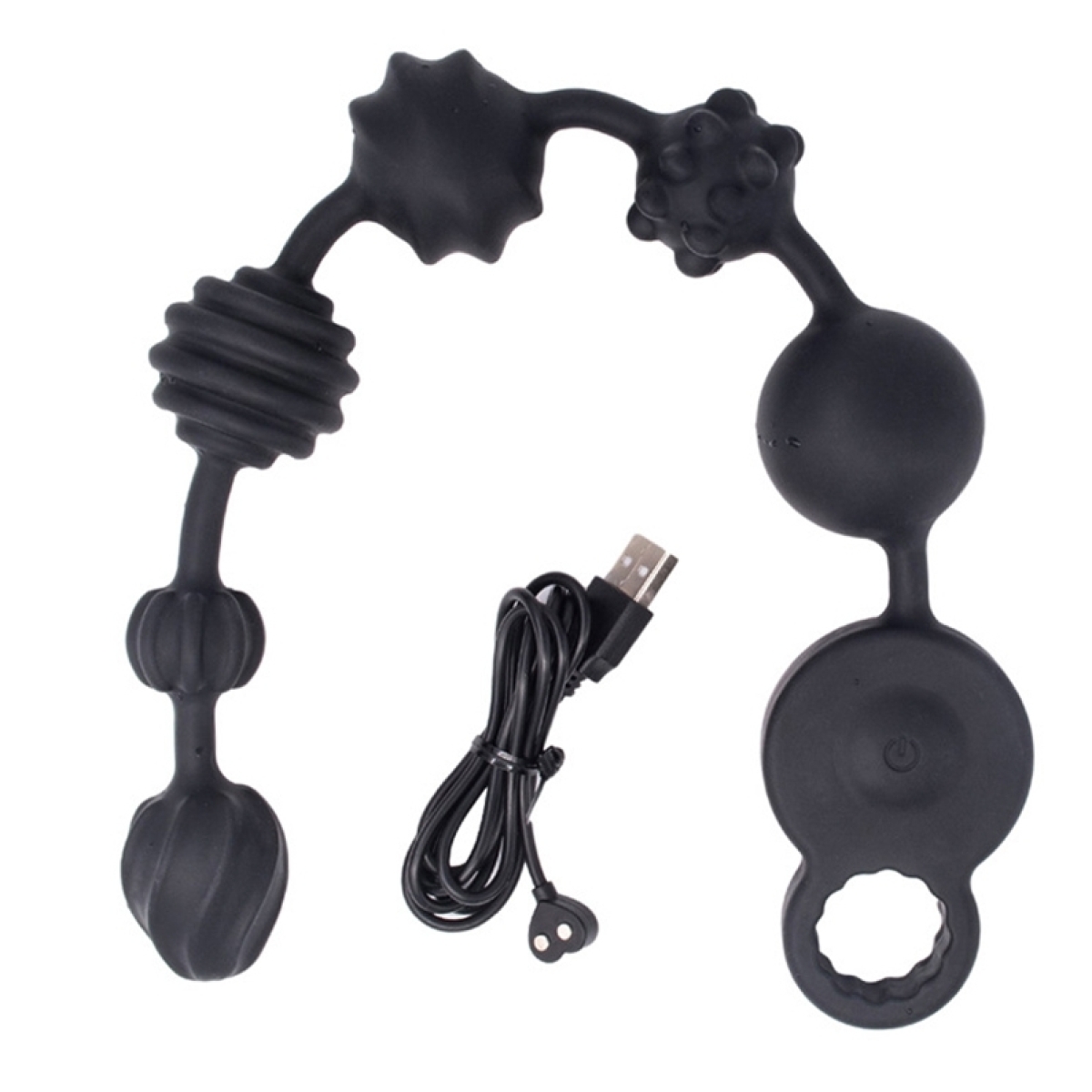 boules anales vibrantes beads vibes s 28 x 35cm 2