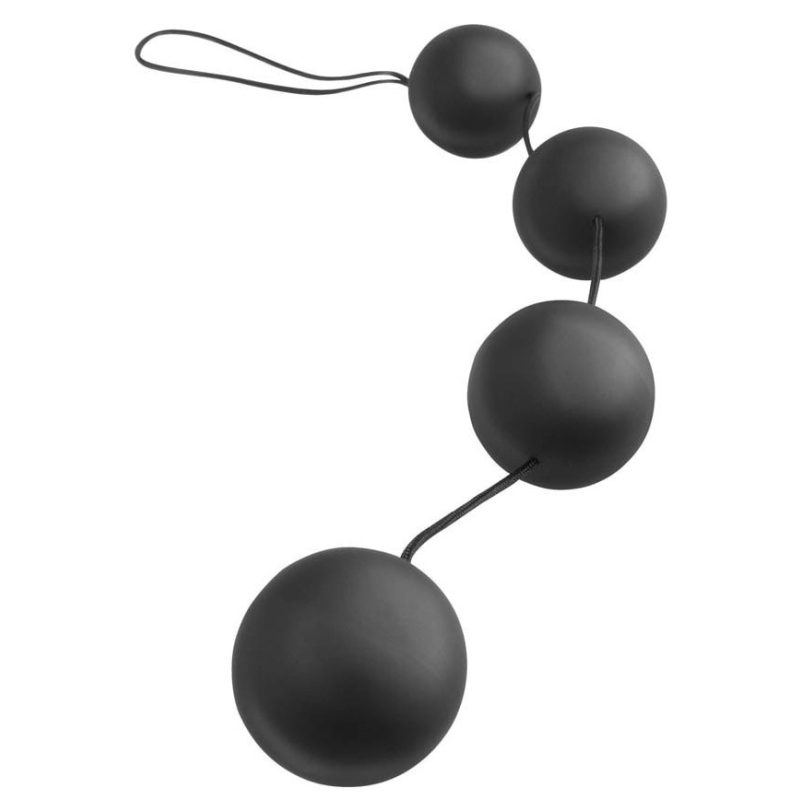 boules anales vibro 32 cm noir