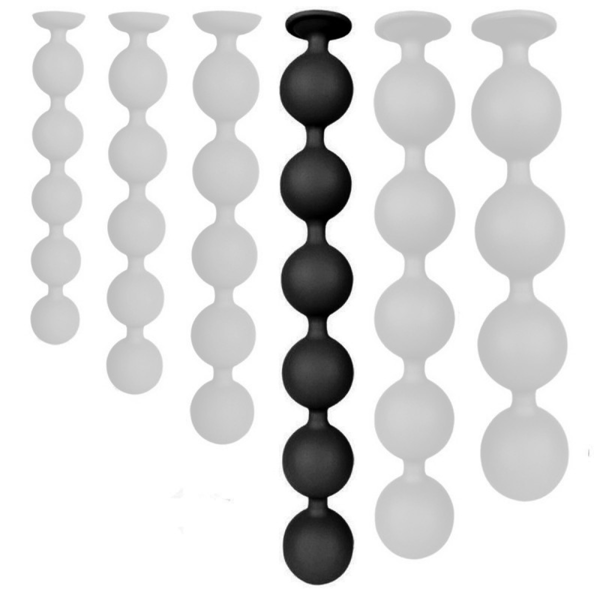 boules bulby butt xl 50 x 67 cm noires