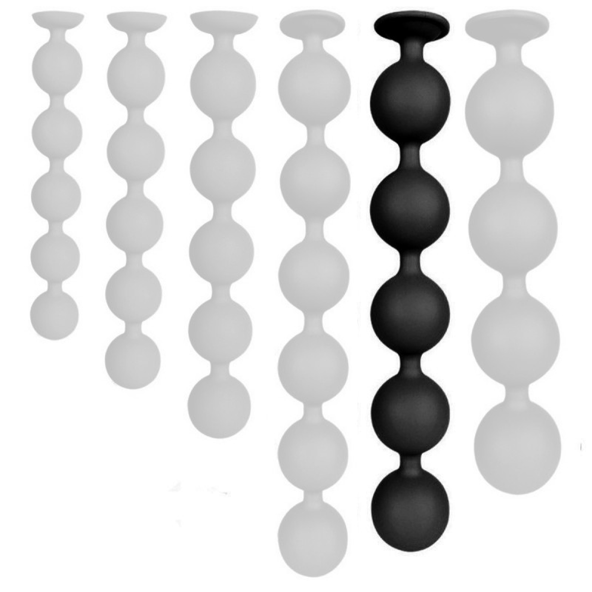 boules bulby butt xxl 49 x 77 cm noires