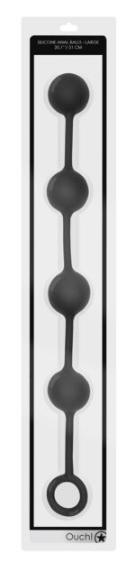 boules chapballs large 46 x 47 cm noires 1