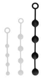boules chapballs large 46 x 47 cm noires