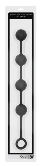 boules chapballs medium 35 x 38cm noires 1