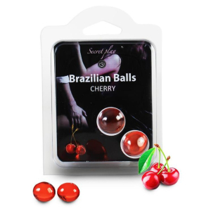 boules de massage brazilian balls cerise