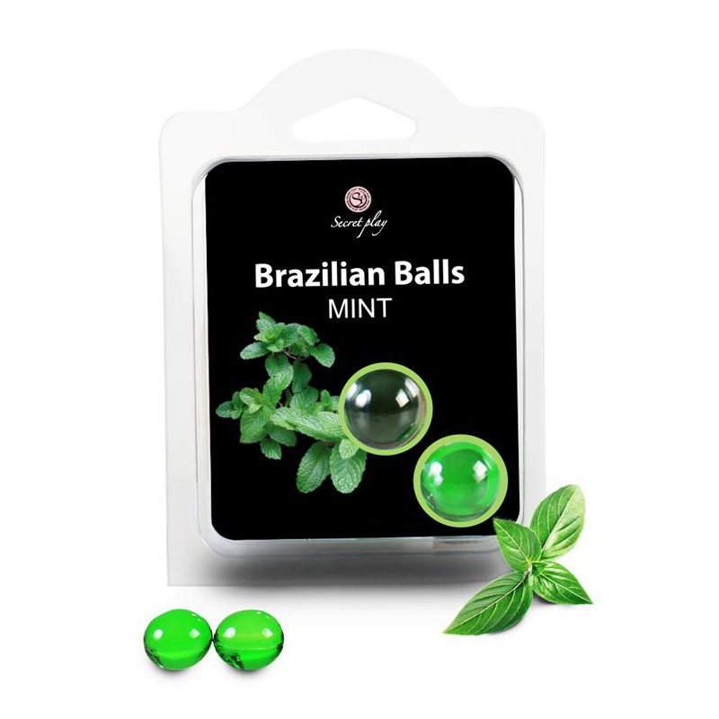 boules de massage brazilian balls menthe