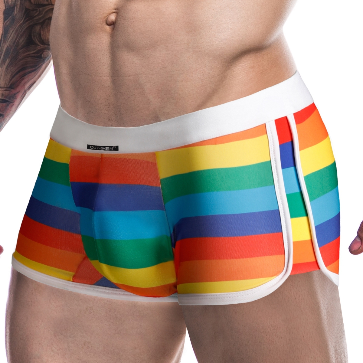 boxer athletic rainbow