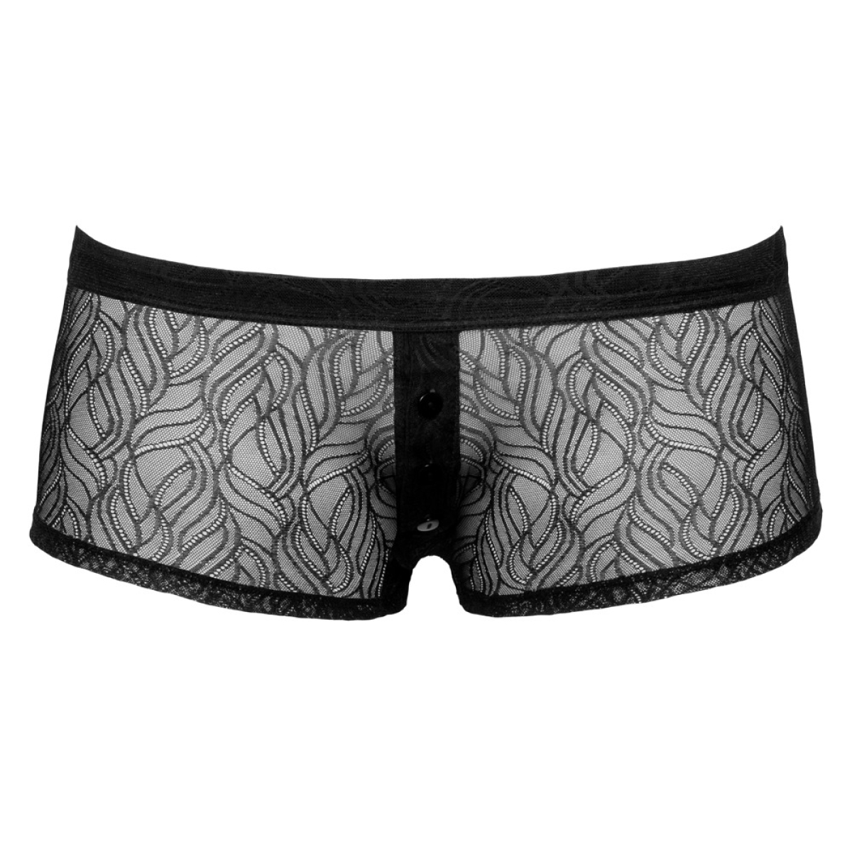 boxer avec boutons tunio noir 4