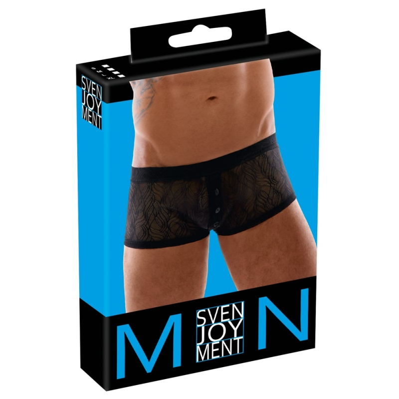 boxer avec boutons tunio noir 6