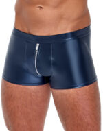 boxer avec zip andio bleu metallise 3