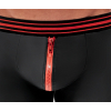 boxer avec zip tillio noir rouge 3
