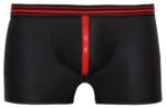 boxer avec zip tillio noir rouge 4