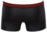 boxer avec zip tillio noir rouge 5