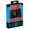 boxer avec zip tillio noir rouge 6