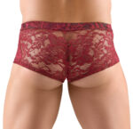 boxer dentelle flino bordeaux 1