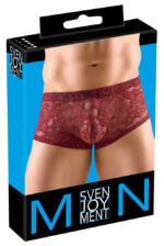 boxer dentelle flino bordeaux 2