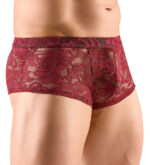 boxer dentelle flino bordeaux 3