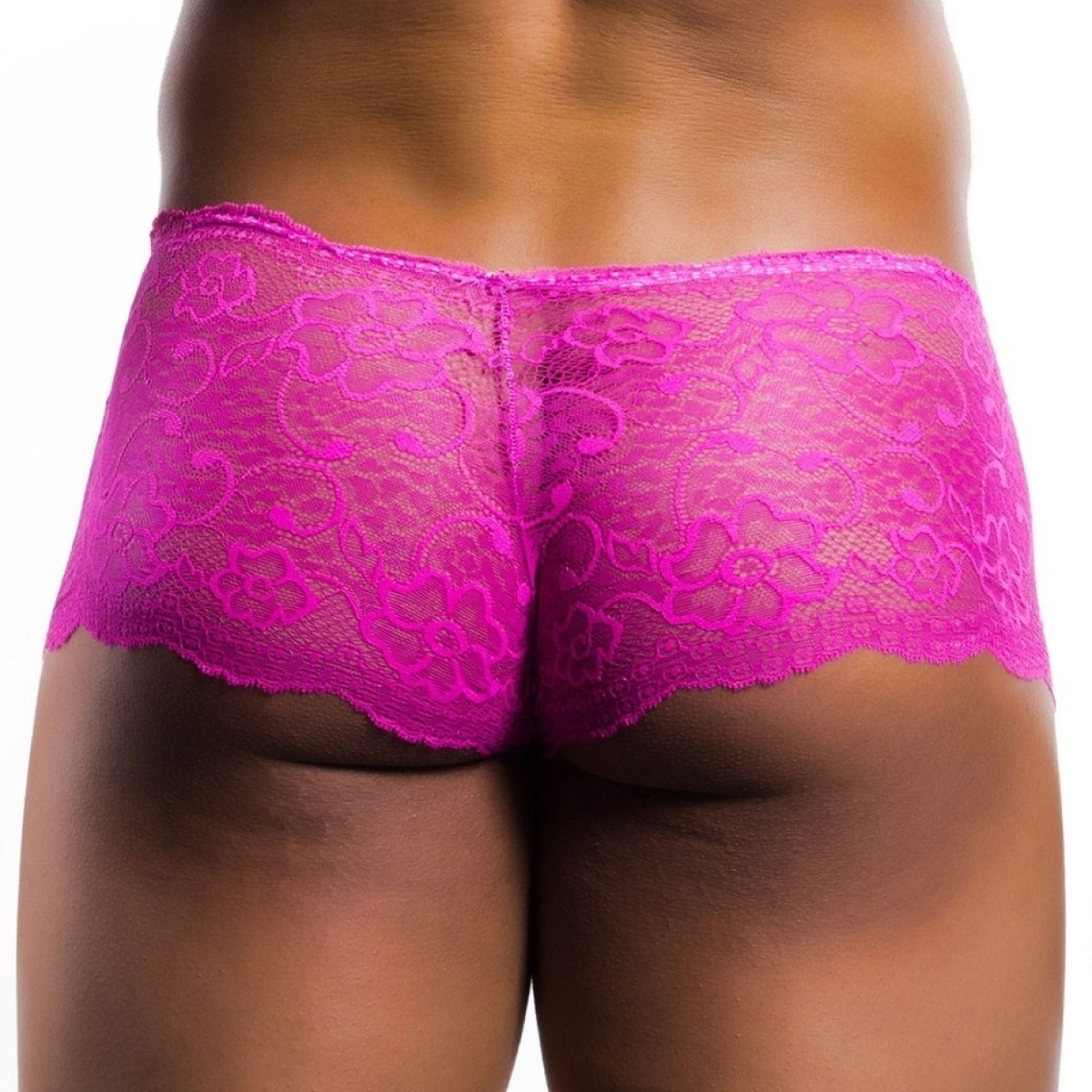 boxer dentelle lucio rose 1