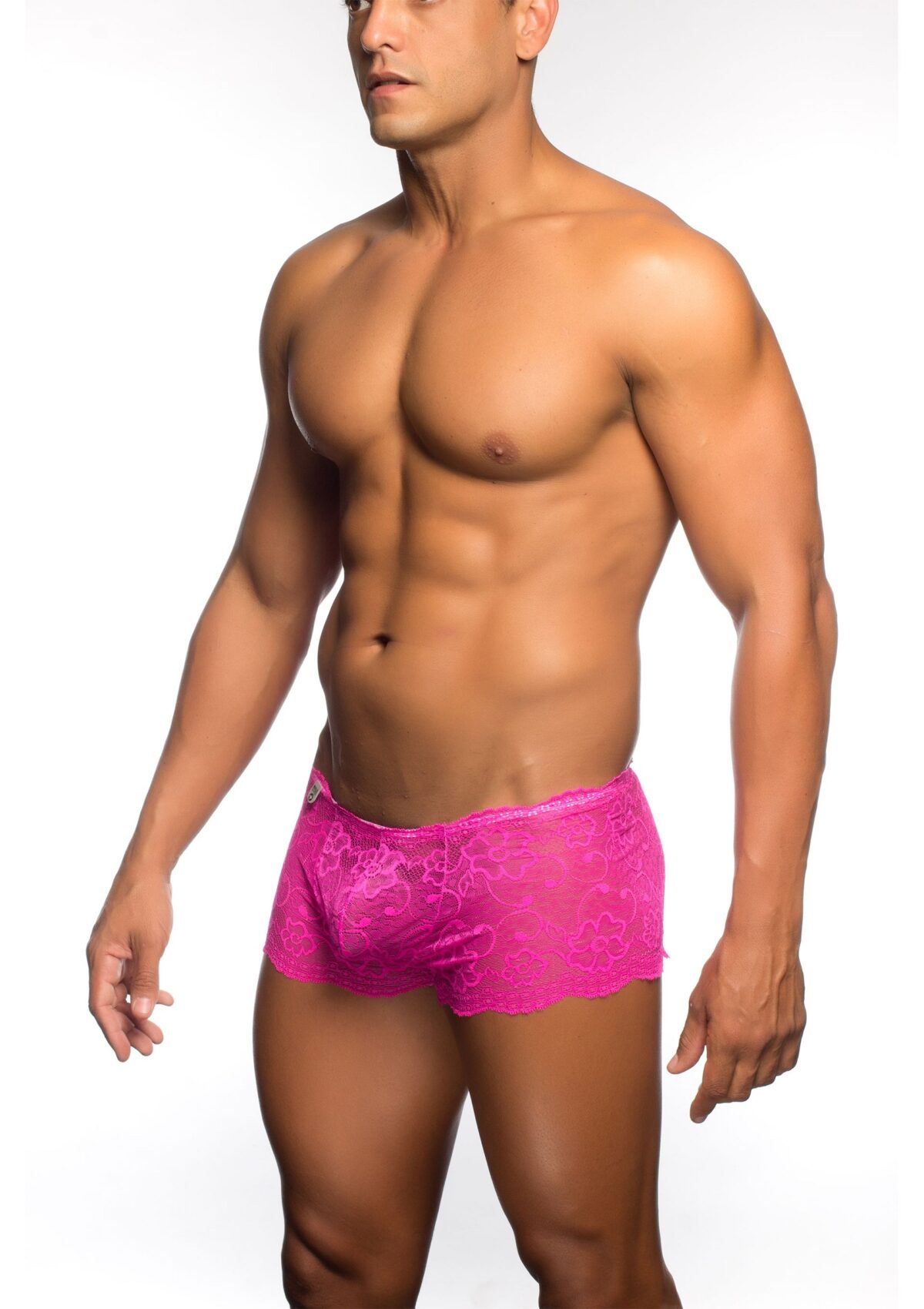 boxer dentelle lucio rose 3
