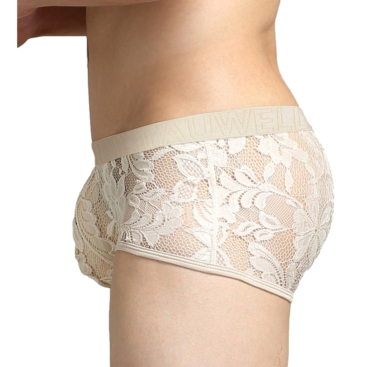 boxer dentelle tauwell beige 2