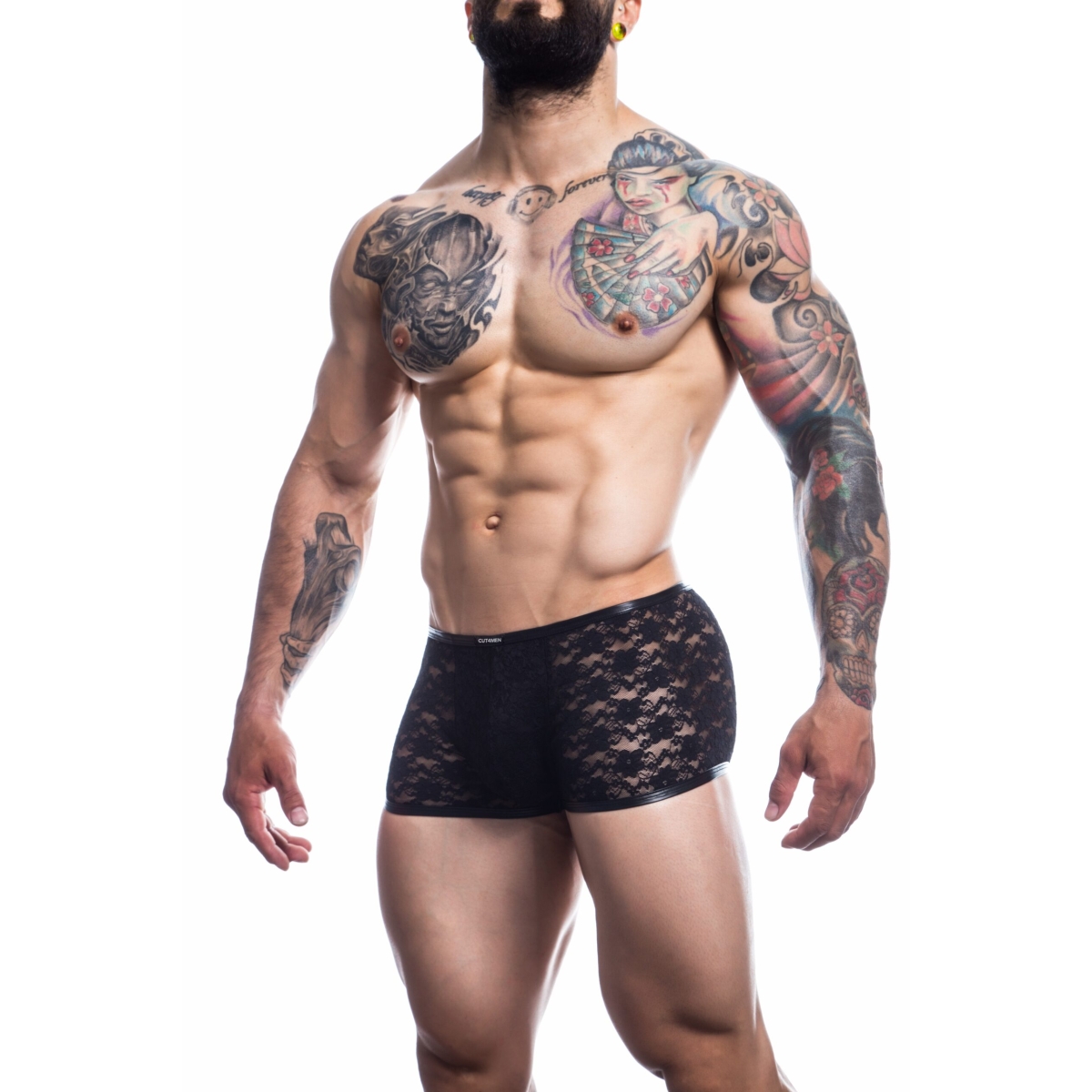 boxer en dentelle lace trunk noir 2 scaled
