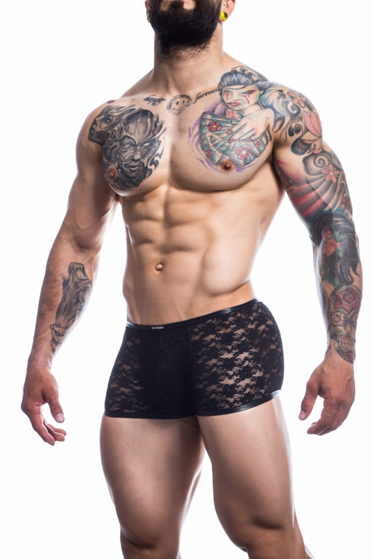boxer en dentelle lace trunk noir 2 scaled