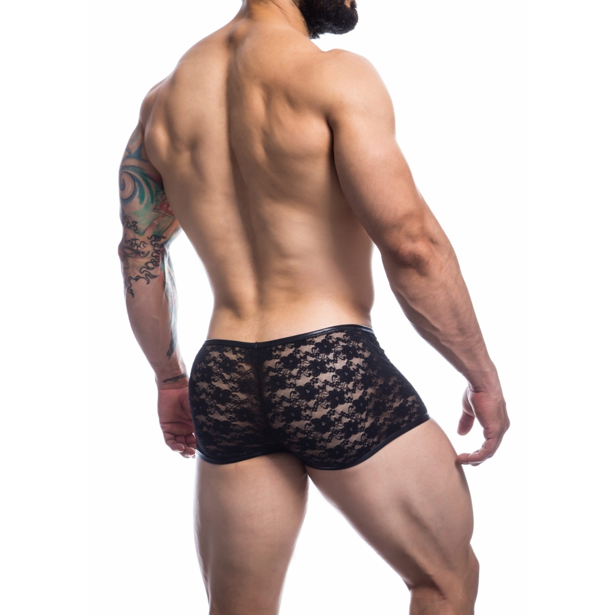 boxer en dentelle lace trunk noir 3 scaled