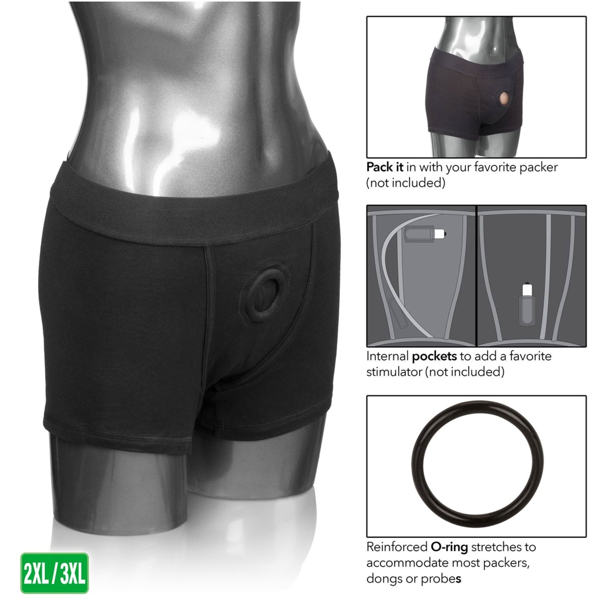 boxer harnais dildo et prothese penis 8