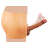 boxer prothese penis et fessier 18cm taille m 6